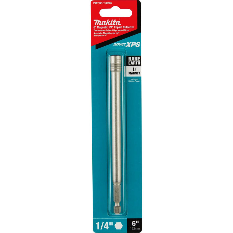 Makita (T - 05505) Impact XPS® 6" Magnetic 1/4" Nutsetter - Pacific Power Tools