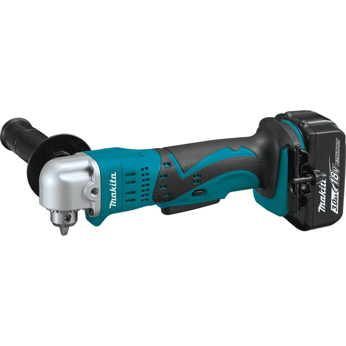 Makita (XAD01 - R) 18V LXT® Cordless 3/8" Angle Drill Kit (3.0Ah) (Factory Reconditioned) - Pacific Power Tools