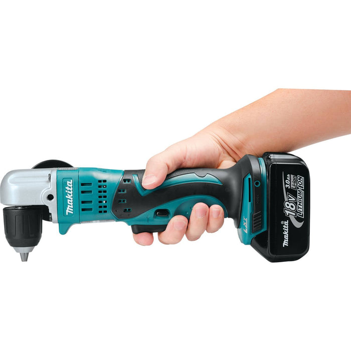 Makita (XAD02 - R) 18V LXT® Cordless 3/8" Angle Drill Kit (3.0Ah) (Factory Reconditioned) - Pacific Power Tools