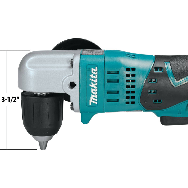 Makita (XAD02 - R) 18V LXT® Cordless 3/8" Angle Drill Kit (3.0Ah) (Factory Reconditioned) - Pacific Power Tools