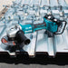 Makita (XAG12PT1 - R) 36V (18V X2) LXT® Brushless 7" Paddle Switch Cut - Off/Angle Grinder Kit, electric brake, dual port charger, bag, lock - off, no lock - on (5.0Ah) (Factory Reconditioned) - Pacific Power Tools