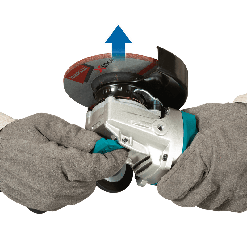 Makita (XAG26Z - R) 18V LXT® Brushless 4‑1/2” / 5" Paddle Switch X‑LOCK Angle Grinder, with AFT® (Tool Only) (Factory Reconditioned - Pacific Power Tools
