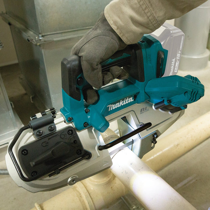 Makita (XBP04Z) 18V Compact Brushless Cordless Band Saw, Tool Only - Pacific Power Tools