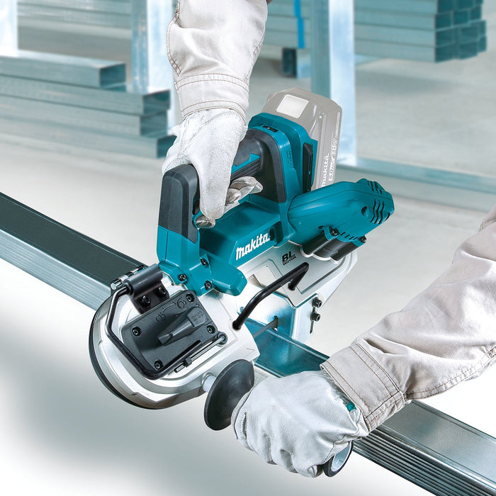 Makita (XBP04Z) 18V Compact Brushless Cordless Band Saw, Tool Only - Pacific Power Tools