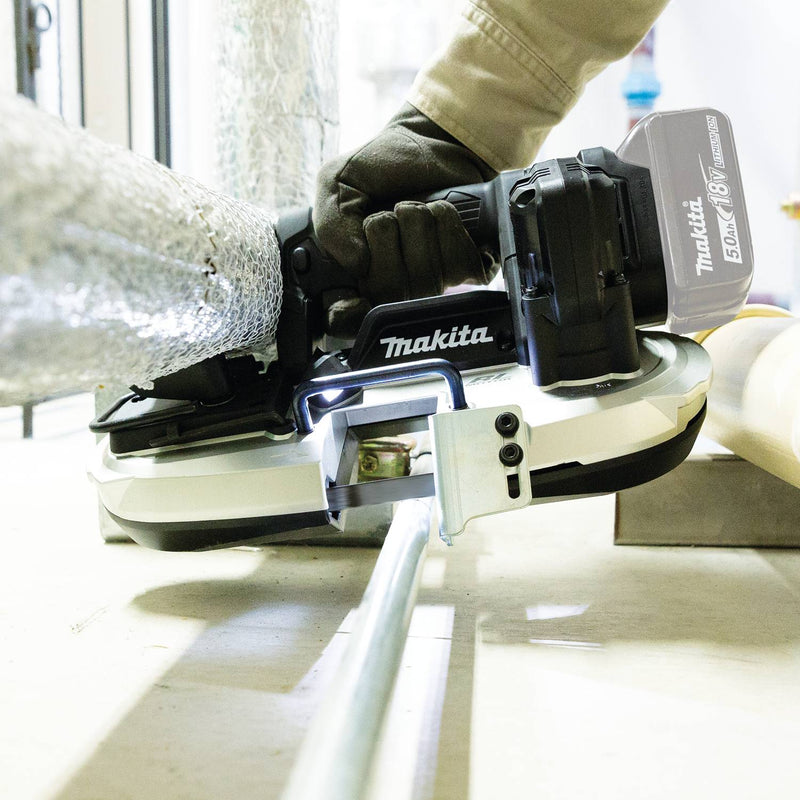 Makita (XBP05ZB) 18V LXT® Lithium - Ion Sub - Compact Brushless Band Saw (Tool Only) - Pacific Power Tools