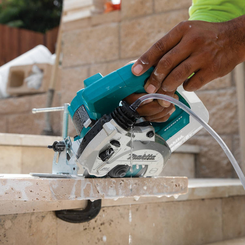 Makita (XCC01Z) 18V LXT® Lithium - Ion Brushless 5" Wet/Dry Masonry Saw, AWS® Capable (Tool Only) - Pacific Power Tools