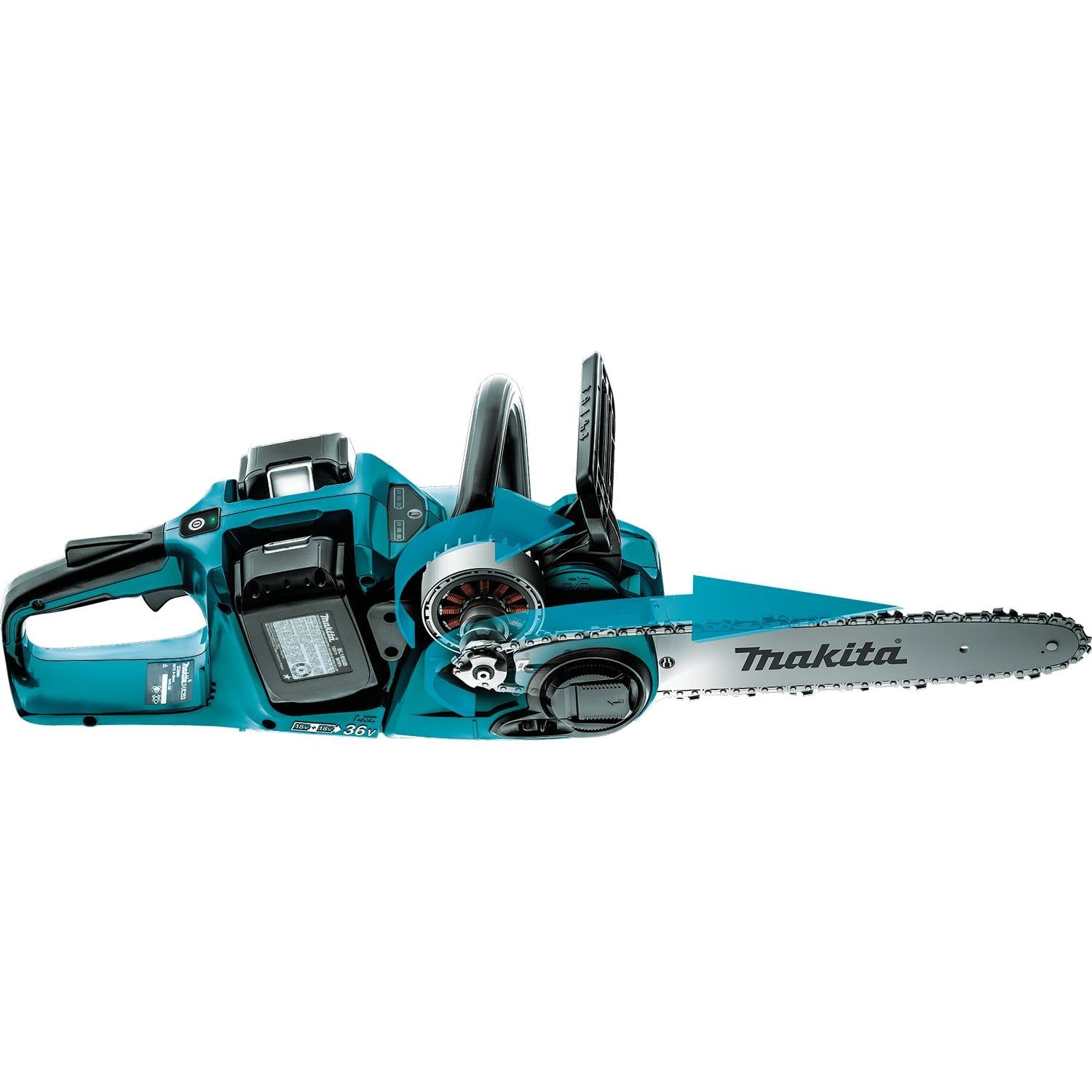 Makita (XCU04CM - R) 36V (18V X2) LXT® Brushless 16