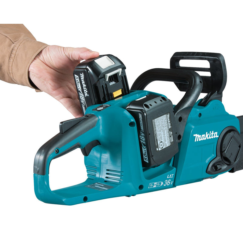 Makita (XCU04PT) 36V (18V X2) LXT® Brushless 16" Chain Saw Kit (5.0Ah) - Pacific Power Tools