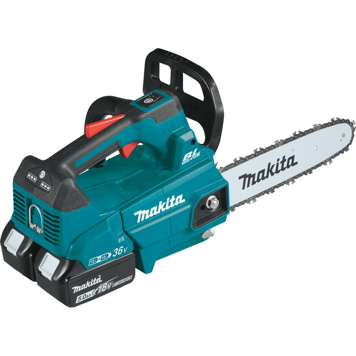 Makita (XCU08PT) 36V ( X2) LXT® Brushless 14" Top Handle Chain Saw Kit - Pacific Power Tools