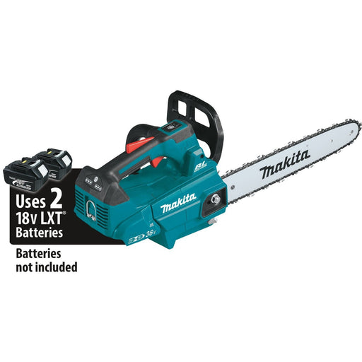 Makita (XCU09Z) 36V ( X2) LXT® Brushless 16" Top Handle Chain Saw, (Tool Only) - Pacific Power Tools