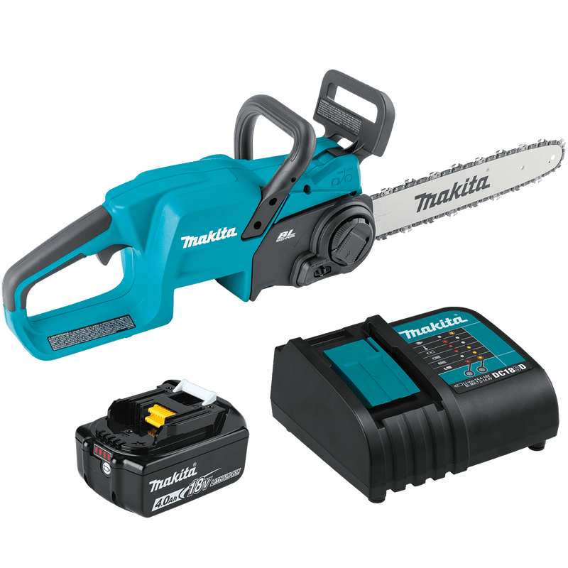 Makita (XCU11SM1 - R) 18V LXT® Brushless 14" Chain Saw Kit (4.0Ah) - Pacific Power Tools