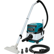 Makita (XCV04Z) 36V (18V X2) LXT®/Corded 2.1 Gallon HEPA Filter Dry Dust Extractor/Vacuum (Tool Only) - Pacific Power Tools
