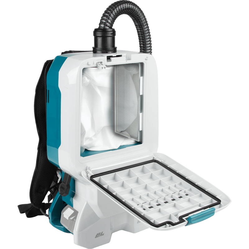 Makita (XCV17Z) 36V (18V X2) LXT® Brushless 1.6 Gallon HEPA Filter Backpack Dry Vacuum (Tool Only) - Pacific Power Tools