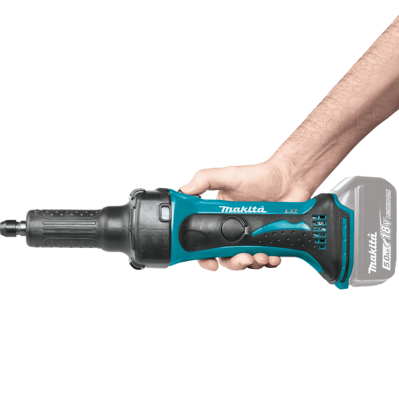 Makita (XDG01Z) 18V LXT® 1/4" Die Grinder, no lock - off, lock - on (Tool Only) - Pacific Power Tools