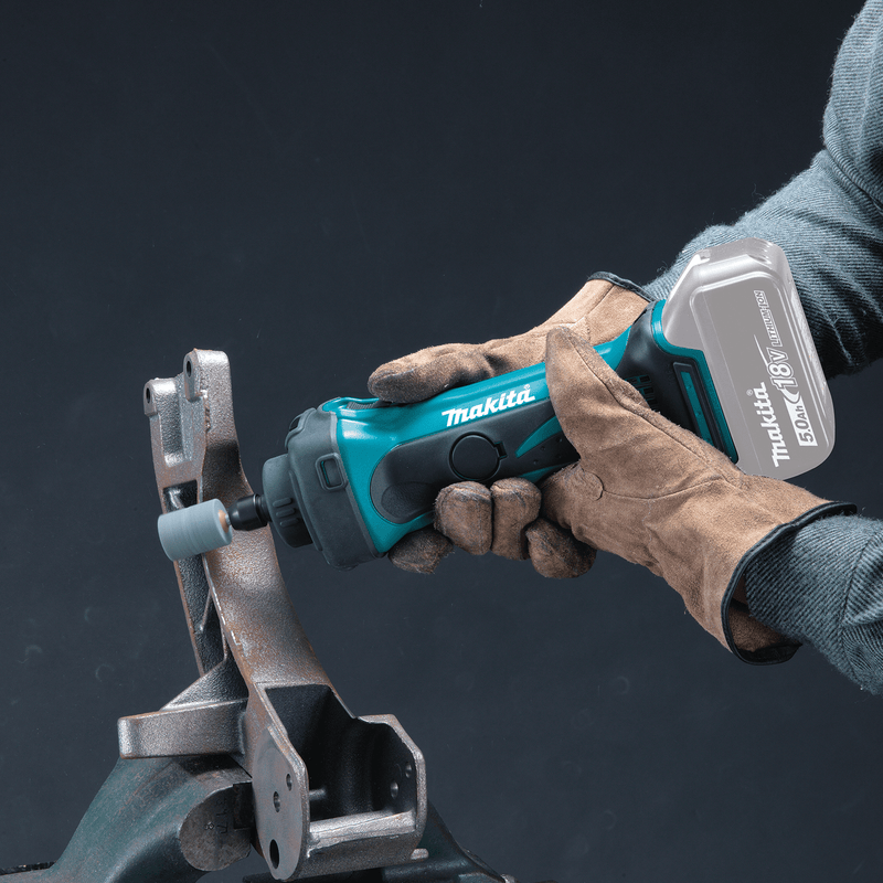 Makita (XDG02Z) 18V LXT® 1/4" Compact Die Grinder, no lock - off, lock - on (Tool Only) - Pacific Power Tools