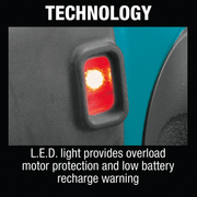 Makita (XDG02Z) 18V LXT® 1/4" Compact Die Grinder, no lock - off, lock - on (Tool Only) - Pacific Power Tools