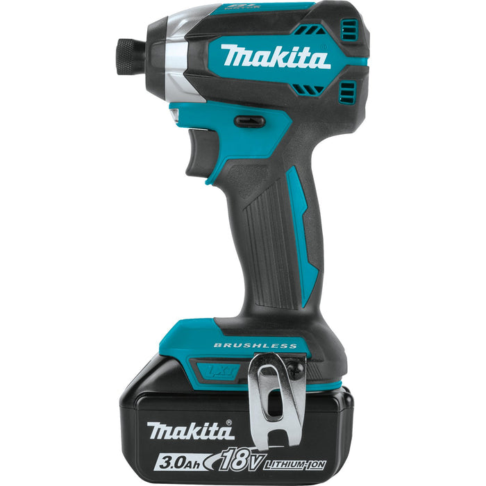 Makita (XDT131) 18V LXT® Lithium‑Ion Brushless Impact Driver Kit (3.0Ah) - Pacific Power Tools