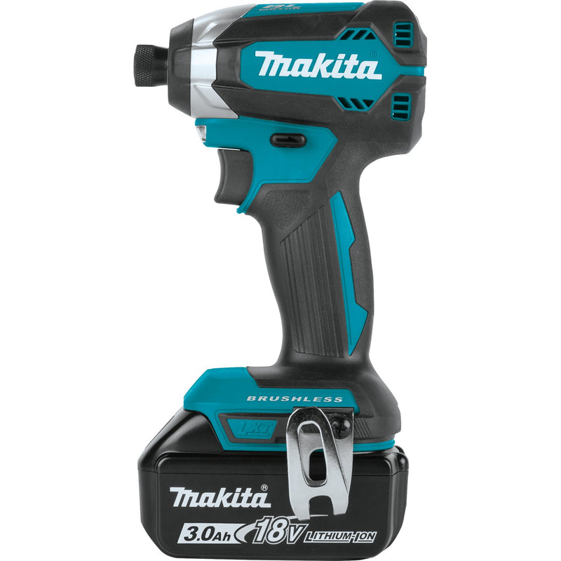 Makita (XDT131) 18V LXT® Lithium‑Ion Brushless Impact Driver Kit (3.0Ah) (Factory Reconditioned) - Pacific Power Tools