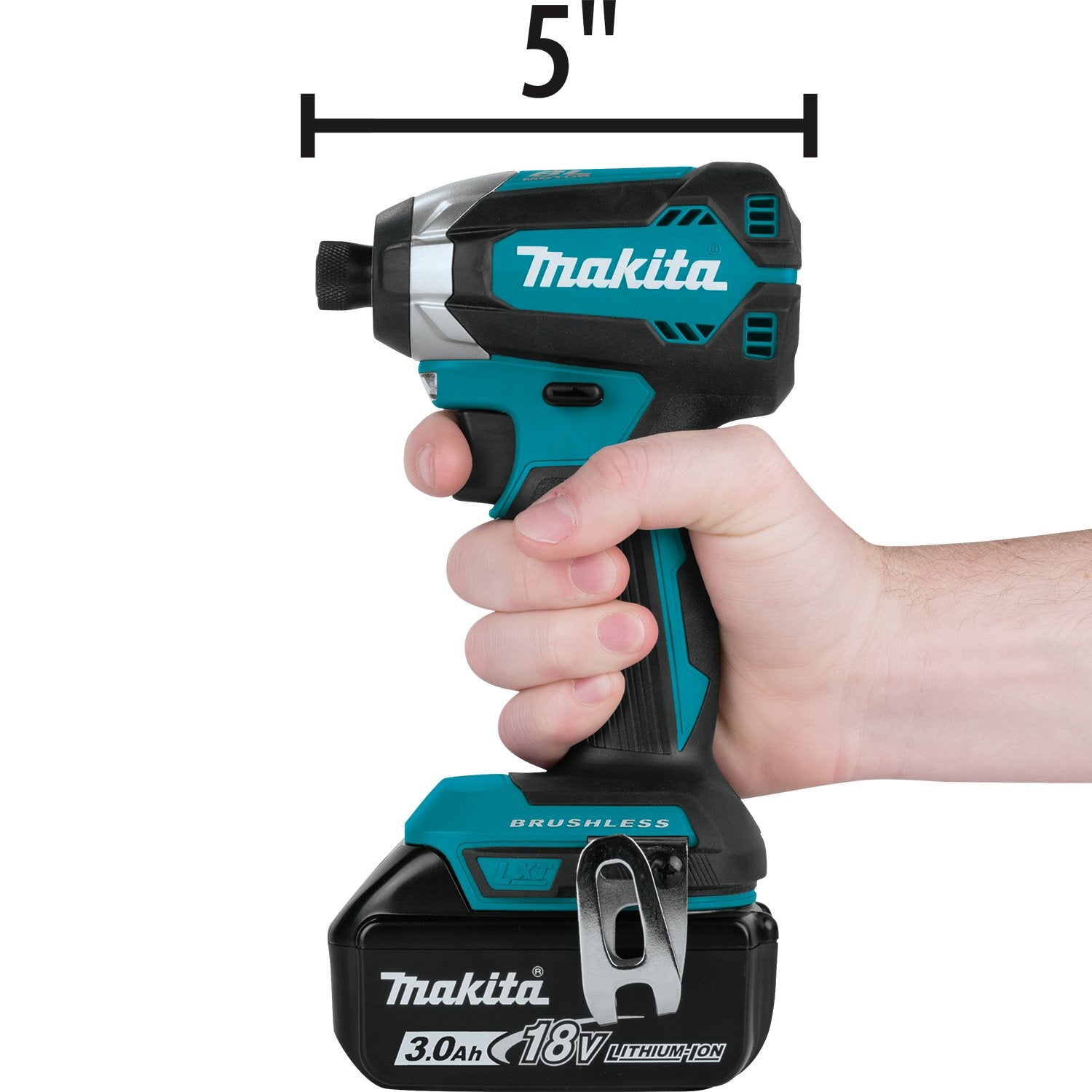 Makita (XDT131) 18V LXT® Lithium‑Ion Brushless Impact Driver Kit (3.0Ah) (Factory Reconditioned) - Pacific Power Tools