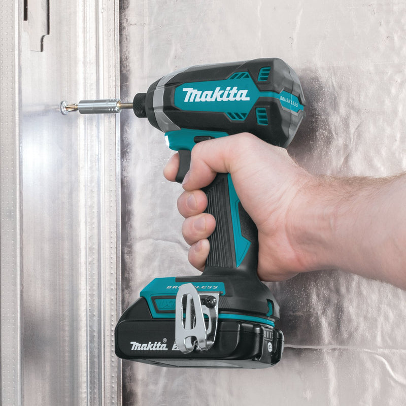 Makita (XDT13R) 18V LXT® Lithium‑Ion Compact Brushless Impact Driver Kit (2.0Ah) (Factory Reconditioned) - Pacific Power Tools