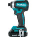 Makita (XDT13R) 18V LXT® Lithium‑Ion Compact Brushless Impact Driver Kit (2.0Ah) (Factory Reconditioned) - Pacific Power Tools