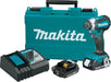 Makita (XDT13R) LXT® Lithium‑Ion Compact Brushless Impact Driver Kit (2.0Ah) (Factory Reconditioned) - Pacific Power Tools