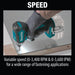 Makita (XDT13Z - R) 18V LXT® Brushless Impact Driver (Tool Only) (Factory Reconditioned) - Pacific Power Tools