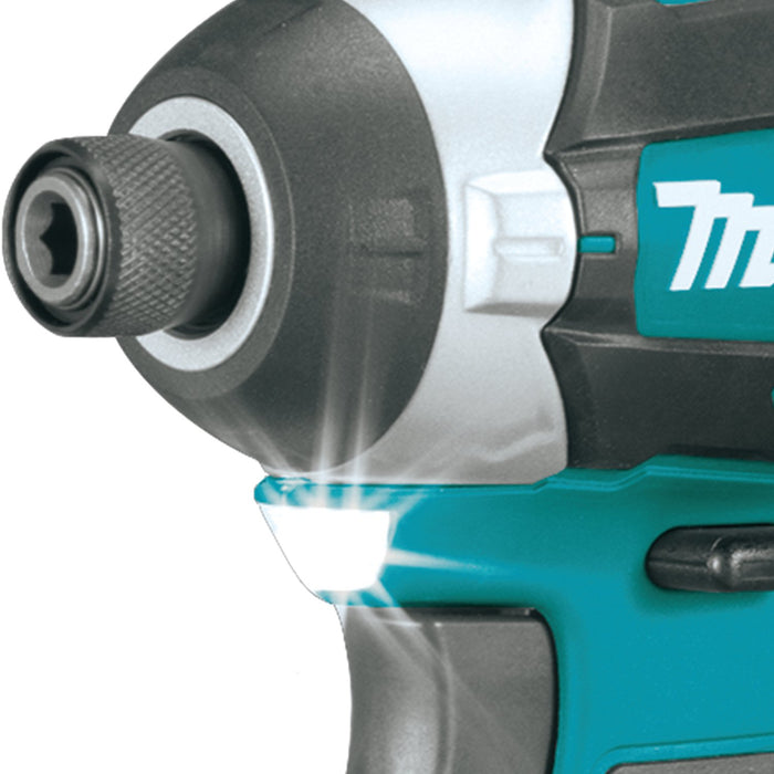 Makita (XDT14Z) 18V LXT® Lithium‑Ion Brushless Quick‑Shift Mode™ 3‑Speed Impact Driver (Tool Only) (Factory Reconditioned) - Pacific Power Tools