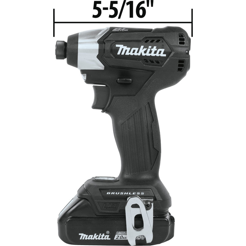 Makita (XDT15RIB - R) Makita 18V Sub Compact Impact Driver Kit (Factory Reconditioned) - Pacific Power Tools