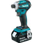 Makita (XDT19T - R) 18V LXT® Brushless Quick - Shift Mode™ 4 - Speed Impact Driver Kit (5.0Ah) (Factory Reconditioned) - Pacific Power Tools