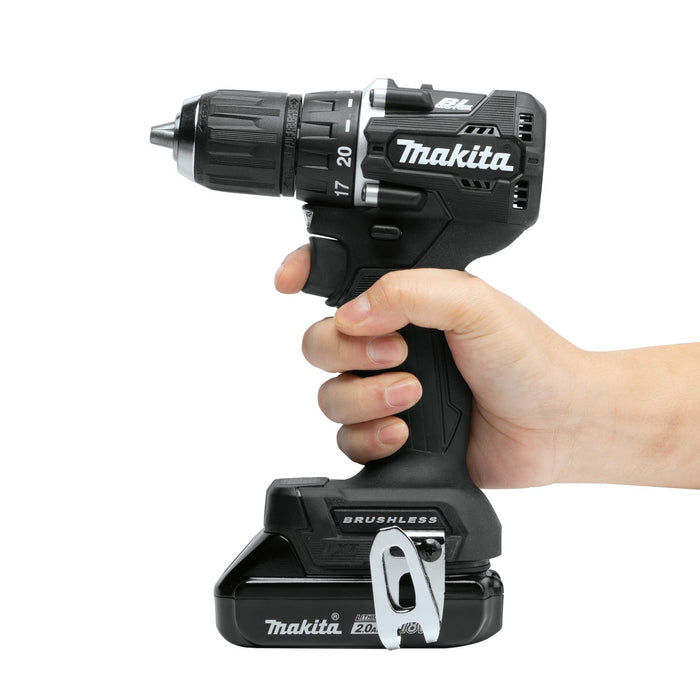 Makita (XFD15RB) 18V LXT® Lithium - Ion Sub - Compact Brushless 1/2" Driver - Drill Kit (2.0Ah) - Pacific Power Tools