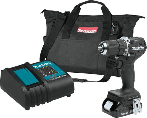 Makita (XFD15SY1B) LXT® Sub-Compact Brushless 1/2" Driver-Drill Kit - Pacific Power Tools