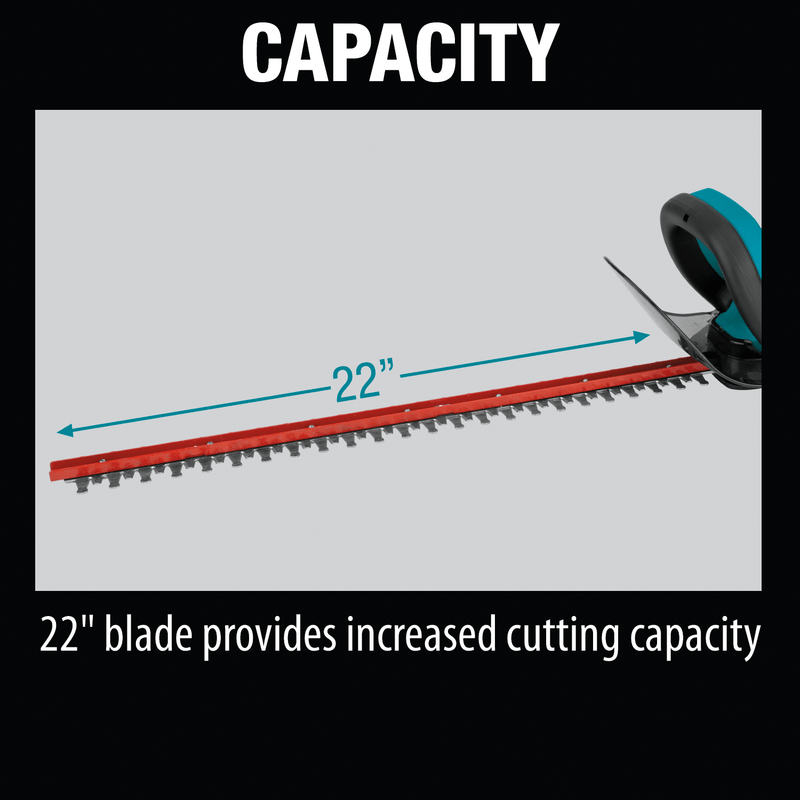 Makita (XHU02Z - R) 18V LXT® 22" Hedge Trimmer (Tool Only) (Factory Reconditioned) - Pacific Power Tools