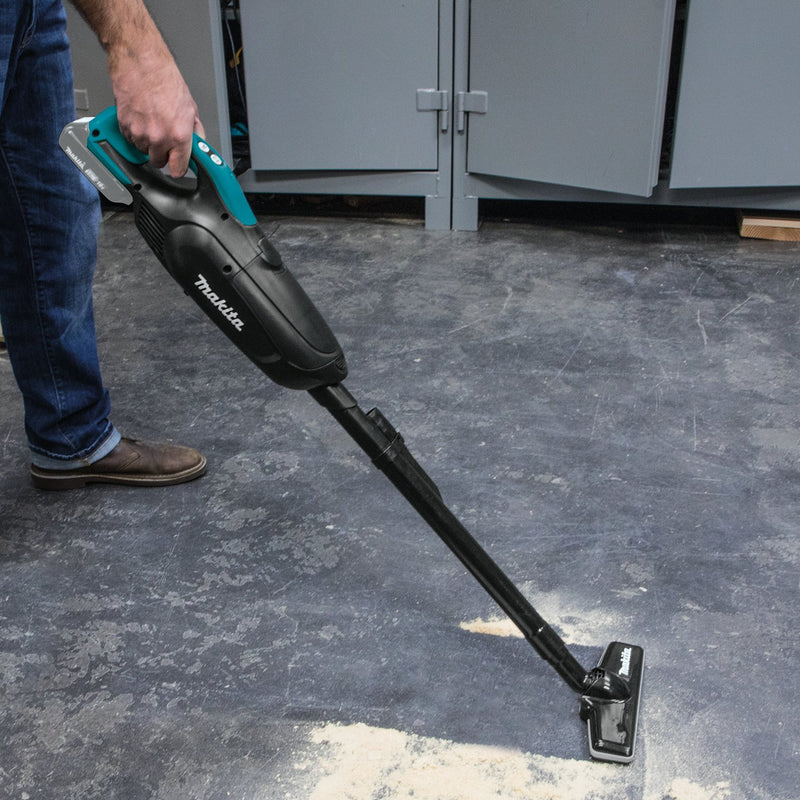 Makita (XLC01ZB) 18V LXT® Lithium‑ion 2‑Speed Compact Stick Vacuum, w/Push Button (Tool Only) - Pacific Power Tools