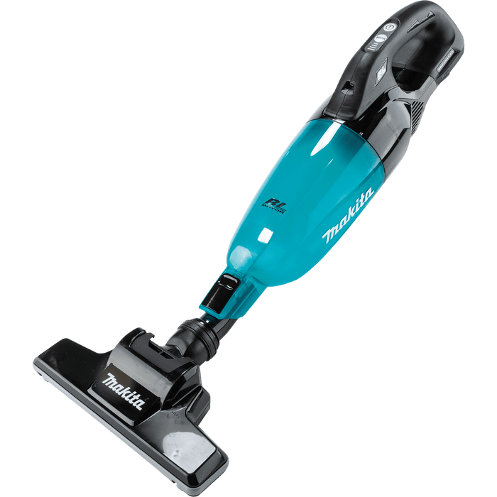 Makita (XLC09R1B) 18V LXT® Brushless 4 - Speed Compact Stick Vacuum Kit, w/ Push Button (2.0Ah) - Pacific Power Tools