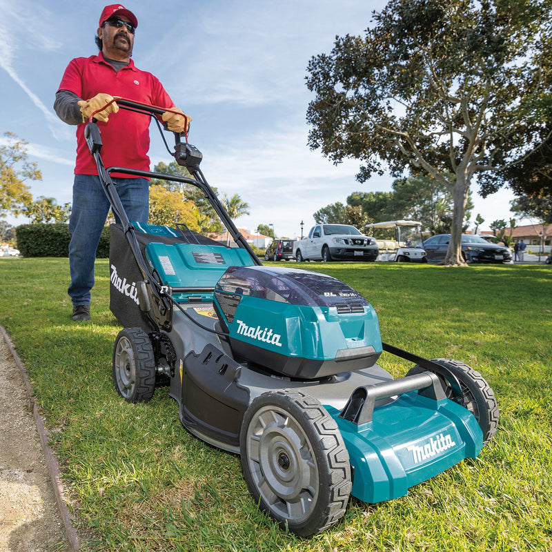 Makita (XML08PT1) 36V (18V X2) LXT® Brushless 21" Self‑Propelled Commercial Lawn Mower Kit w/4 Batteries (5.0Ah) - Pacific Power Tools