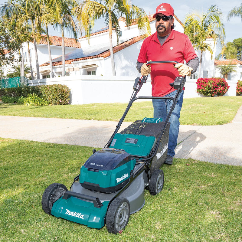 Makita (XML08PT1) 36V (18V X2) LXT® Brushless 21" Self‑Propelled Commercial Lawn Mower Kit w/4 Batteries (5.0Ah) - Pacific Power Tools