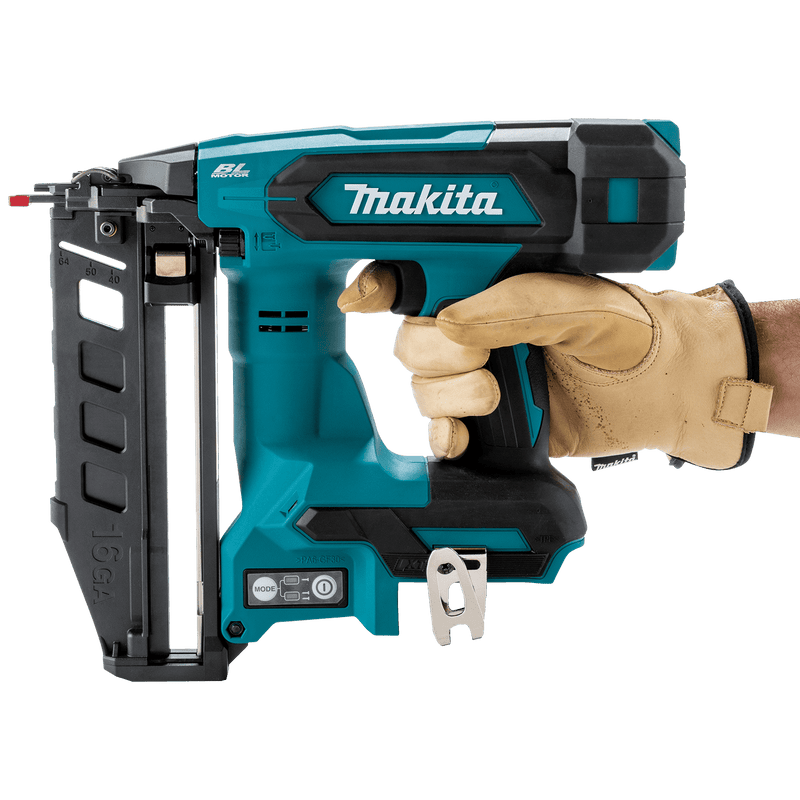 Makita (XNB05Z) 18V LXT® Brushless 2 - 1/2” Straight Finish Nailer, 16 Ga. (Tool Only) - Pacific Power Tools