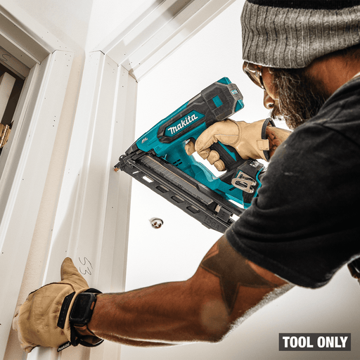 Makita (XNB08Z) 18V LXT® Lithium - Ion Brushless 2 - 1/2” Angled Finish Nailer, 15 Ga., (Tool Only) - Pacific Power Tools