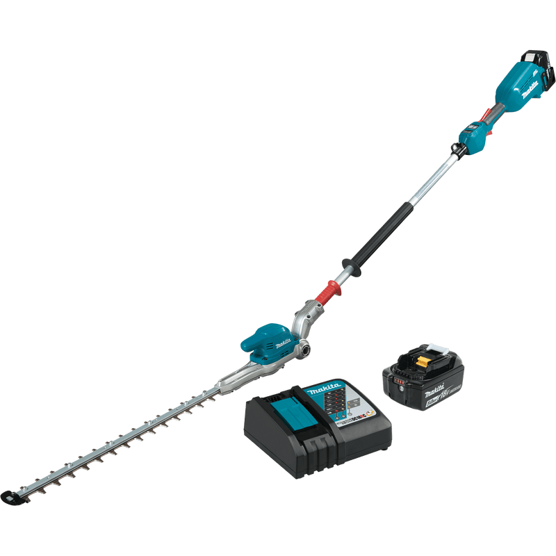 Makita (XNU01T - R) 18V LXT® Brushless 20" Articulating Pole Hedge Trimmer (Factory Reconditioned - Pacific Power Tools
