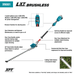 Makita (XNU01Z) 18V LXT® Brushless 20" Articulating Pole Hedge Trimmer (Tool Only) - Pacific Power Tools