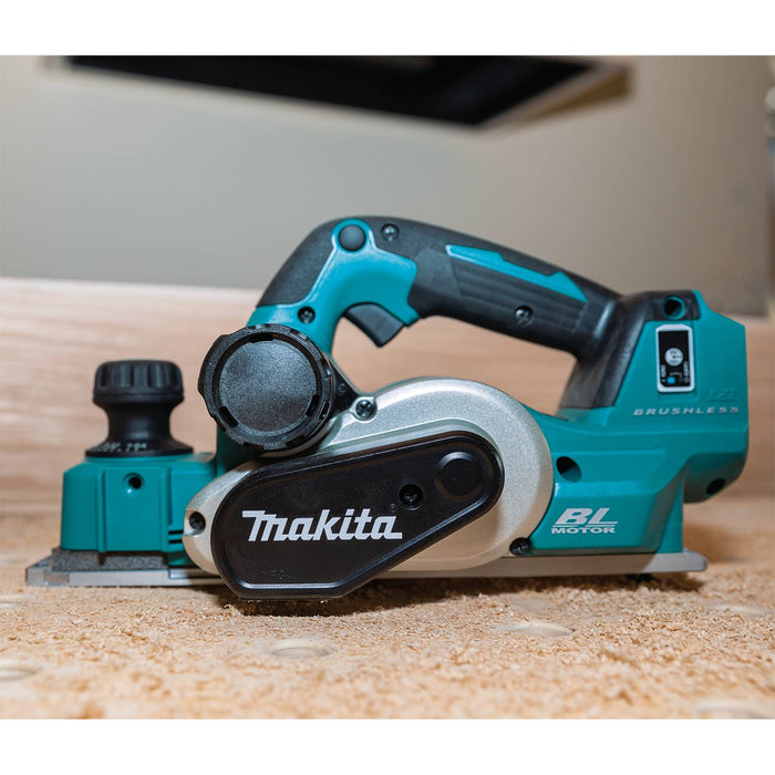 Makita (XPK02Z) 18V LXT® Lithium - Ion Brushless 3 - 1/4" Planer, AWS® Capable (Tool Only) - Pacific Power Tools