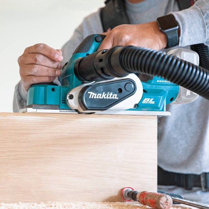 Makita (XPK02Z) 18V LXT® Lithium - Ion Brushless 3 - 1/4" Planer, AWS® Capable (Tool Only) - Pacific Power Tools