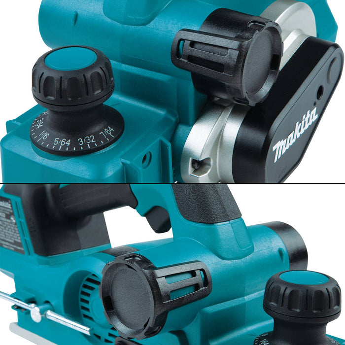 Makita (XPK02Z - R) 18V LXT® Lithium - Ion Cordless 3 - 1/4" Planer, AWS® Capable (Tool Only) (Factory Reconditioned) - Pacific Power Tools