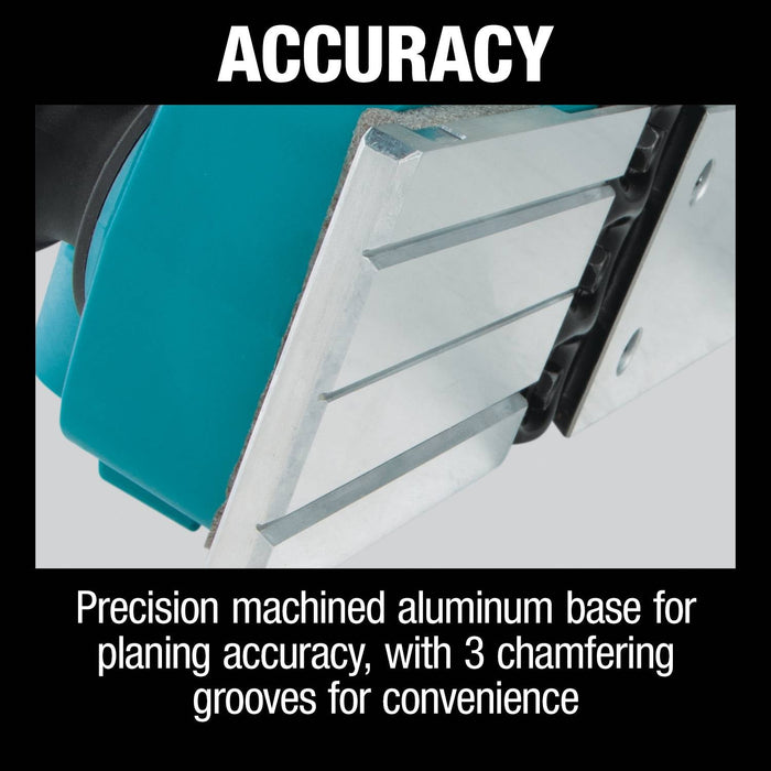 Makita (XPK02Z - R) 18V LXT® Lithium - Ion Cordless 3 - 1/4" Planer, AWS® Capable (Tool Only) (Factory Reconditioned) - Pacific Power Tools