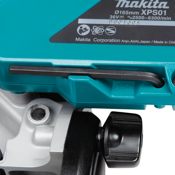 Makita (XPS02ZU - R) 36V (18V X2) LXT® Brushless 6 - 1/2" Plunge Circular Saw, AWS® (Tool Only) (Factory Reconditioned) - Pacific Power Tools