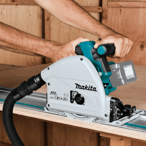Makita (XPS02ZU - R) 36V (18V X2) LXT® Brushless 6 - 1/2" Plunge Circular Saw, AWS® (Tool Only) (Factory Reconditioned) - Pacific Power Tools