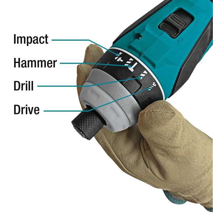 Makita (XPT02Z) 18V LXT® Brushless Hybrid Impact Driver (Tool Only) - Pacific Power Tools