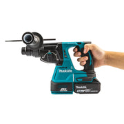 Makita (XRH011TWX) 18V LXT® Lithium - Ion Brushless 1" SDS - PLUS Rotary Hammer Kit, HEPA Dust Extractor Attachment (5.0Ah) - Pacific Power Tools