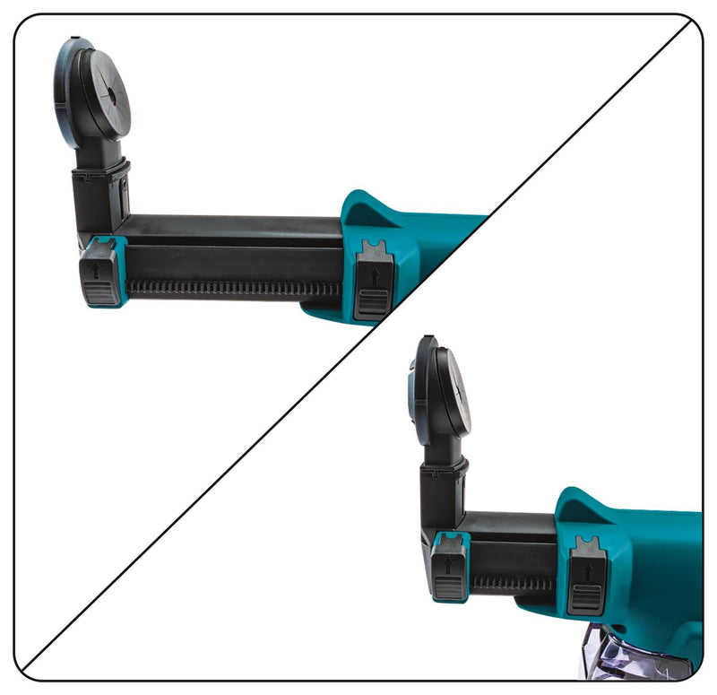 Makita (XRH011TWX) 18V LXT® Lithium - Ion Brushless 1" SDS - PLUS Rotary Hammer Kit, HEPA Dust Extractor Attachment (5.0Ah) - Pacific Power Tools